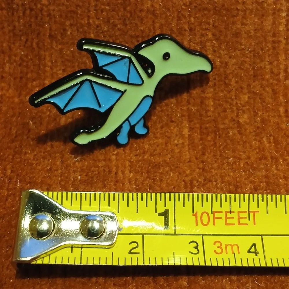 5/$25 NEW Pterodactyl Enamel Pin
